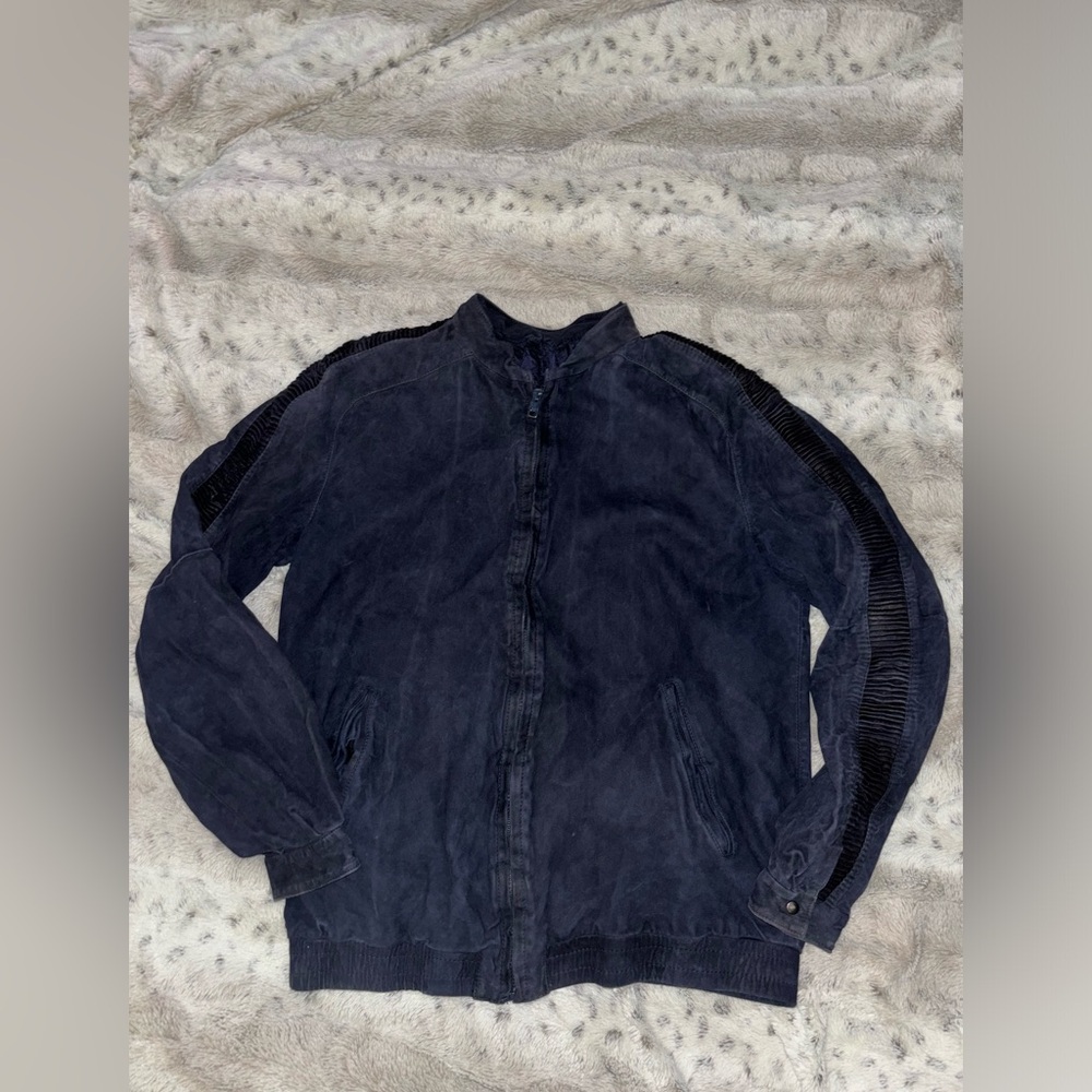 Vintage Bally Black Bomber Jacket